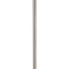 5-Light White Drum Shade Chandelier
