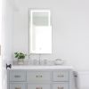 LED Bathroom Mirror 72x36 Inch with lights; anti-Fog & Dimming Led Bathroom Vanity Mirror